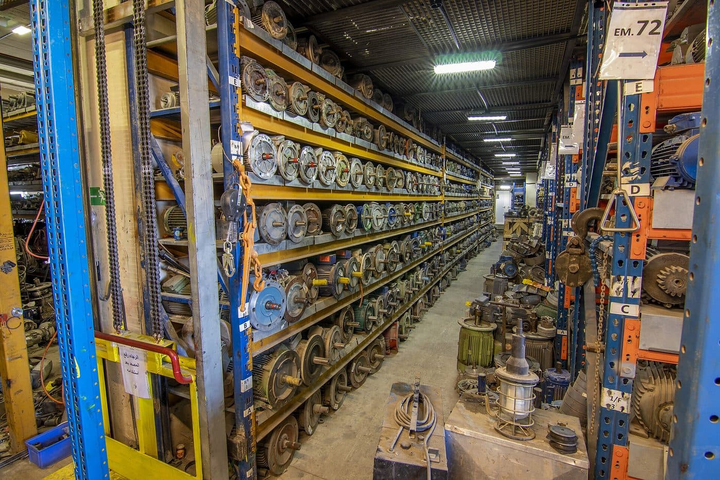 Pumps and motors in stock